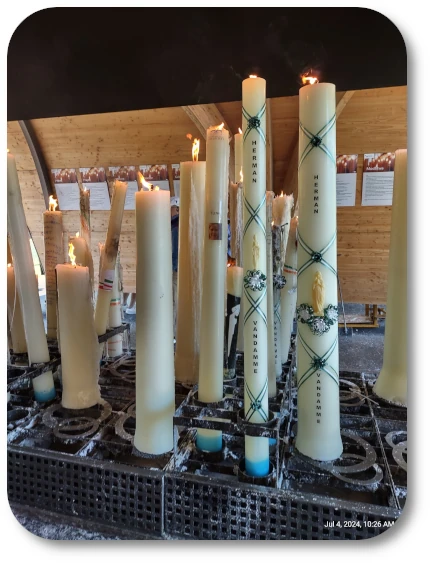 RC Lourdes Candles 01 RC Lourdes Candles 01