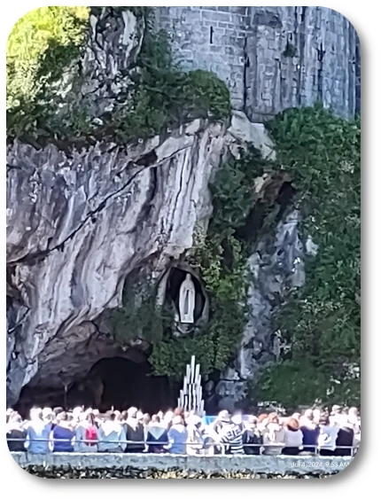 The Grotto of Our Lady at Lourdes