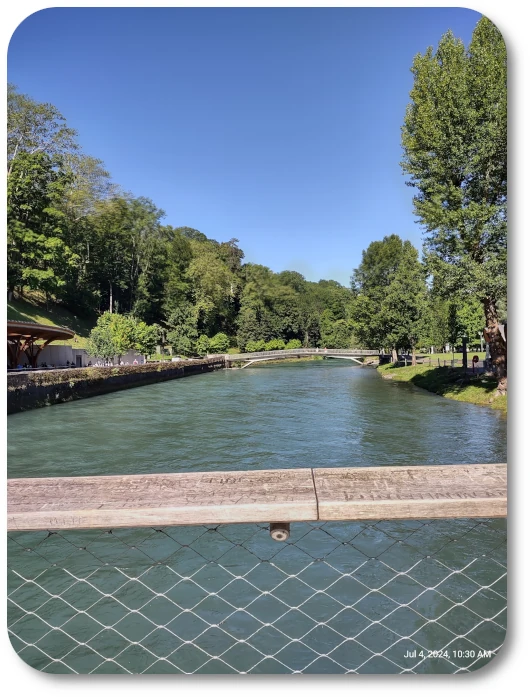 The river