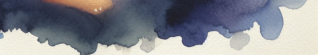 a watercolor border piece of the original full image