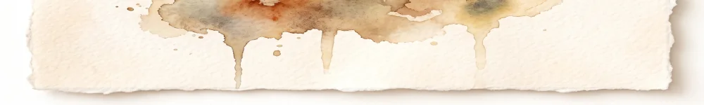 A soft watercolor strip in warm earth tones, cropped from the seed illustration above