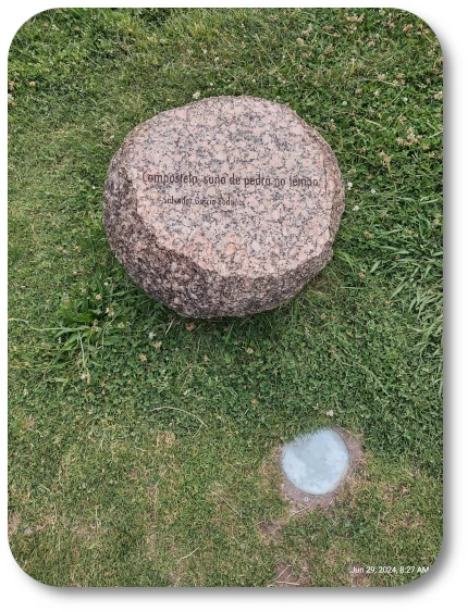 Stone Dream in Time Inscription