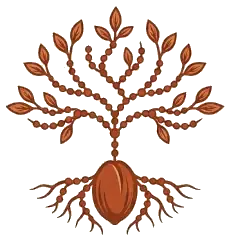 RosarySeeds tree of rosary beads growing from a seed