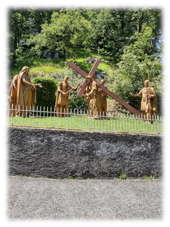 Lourdes High Station 04 - Lourdes Espelugues Grotto