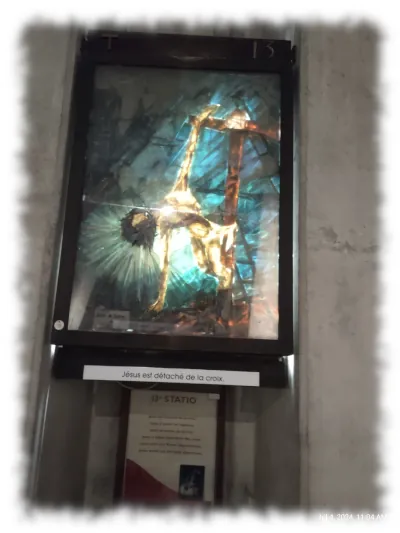 Image of Jesus taken down from Cross